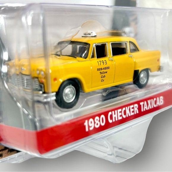 GreenLight Hollywood 2024 Ferris Buellers Day Off 1989 Yellow Taxi Cab! - Picture 3 of 3